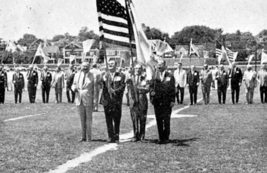 1965 Color Guard Broom Drill