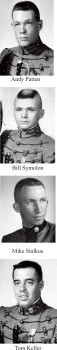 The Kings Point Bell Caper Team: Andy Patten, Bill Sylomon, Mike Stalkus, and Tom Keller.