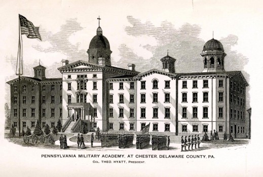 Old Main 1881 Drawing