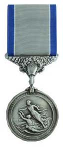 Silver Life Saving medal