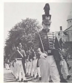 1972 Cadets March in Full Dress Uniform