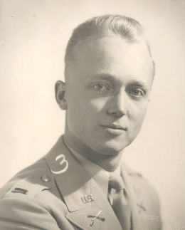 A portrait of William J. Wolfgram, PMC '43
