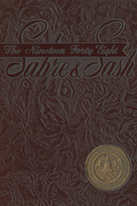 (e.g., PMC 1948 Yearbook Cover brown texture with gold emblem at the bottom)