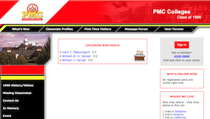 class of 1966 pmc class creator website