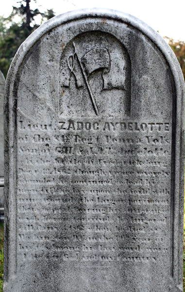 Zadoc Aydelotte's Gravestone