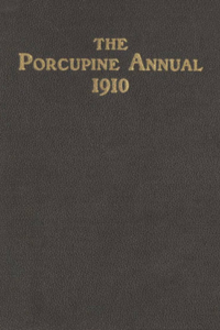 (e.g., PMC 1910 Yearbook Cover dark background with "Porcupine Annual 1910" is gold words) )