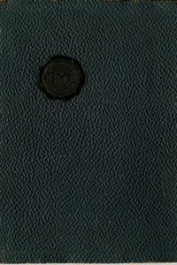 (e.g., PMC 1934 Yearbook Cover Dark navy textured background) )