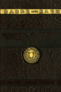 (e.g., PMC 1936 Yearbook Cover dark background shows central eagle gold medallion)