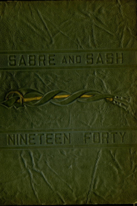 (e.g., PMC 1940 Yearbook Cover green background)