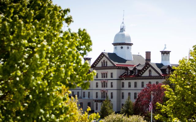 Back of Old Main