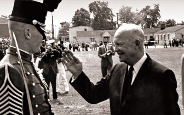 eisenhower visits pmc 
